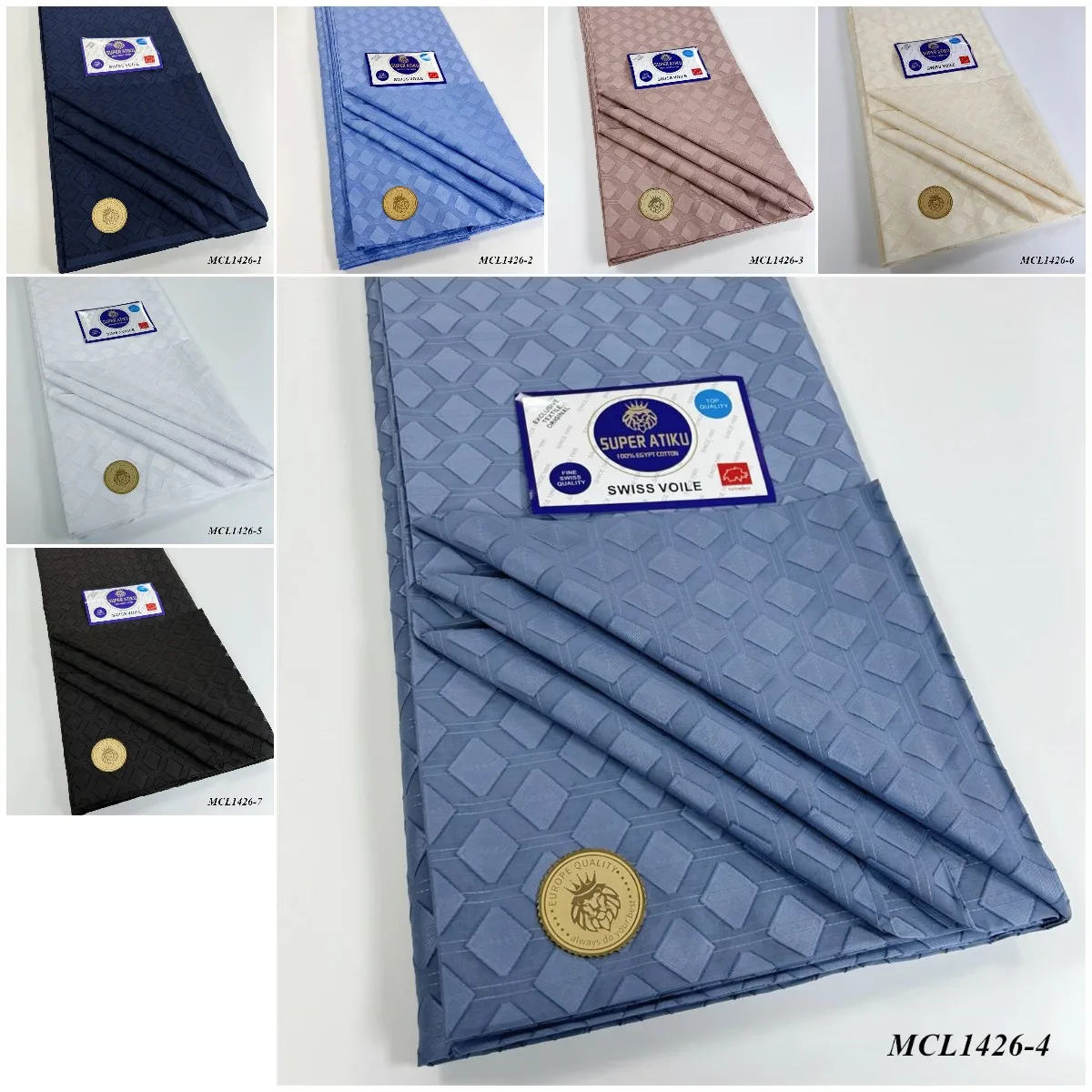 African Stones Lace Fabrics Switzerland Swiss Voile Lace Cotton Tissus Brod Nigeria for Woman Tissu Africain 100 Cotton Sg