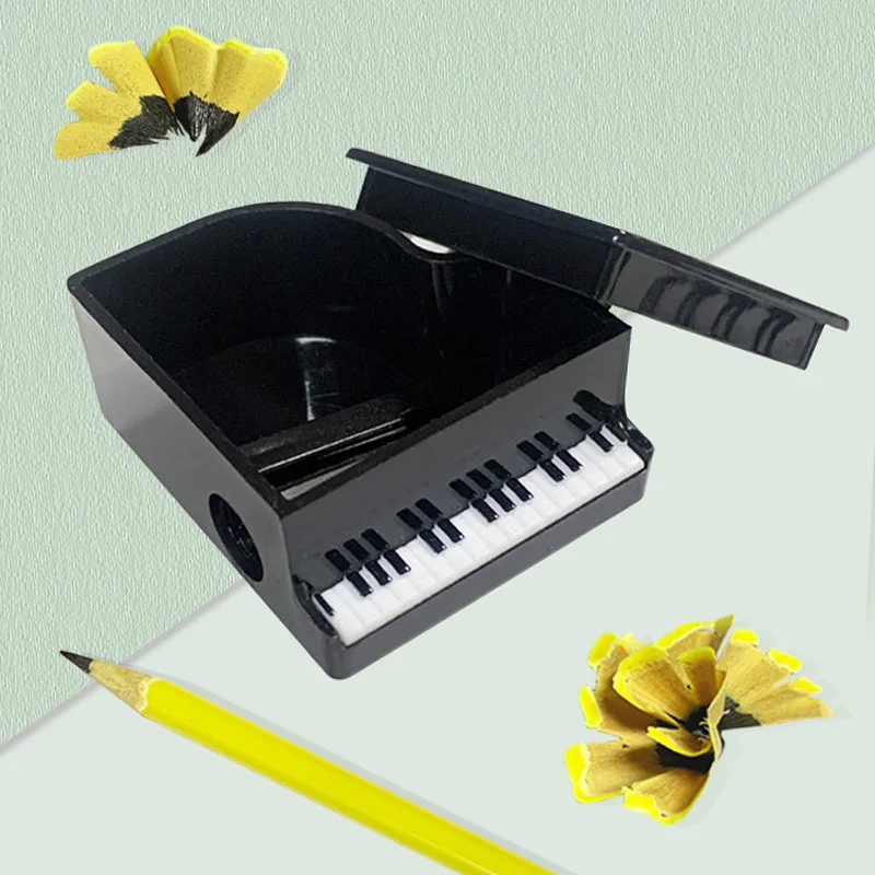 Eurolucky Fun Piano Shape Sharpener For Pencil Creative Stationery Plastic Pencil Sharpener Music Gift Pencil Sharpener