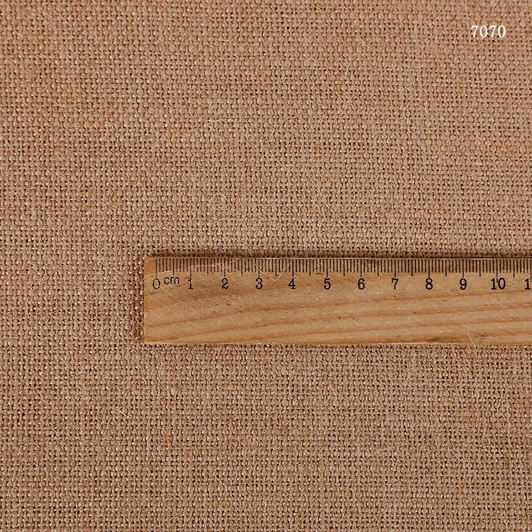 Wholesale 7070 greige jute burlap grain sack fabric rolls