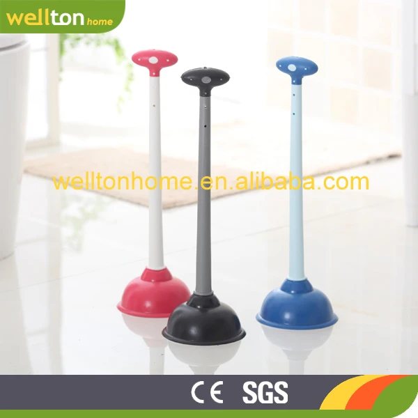 Toilet Plunger and Holder for Bathroom
