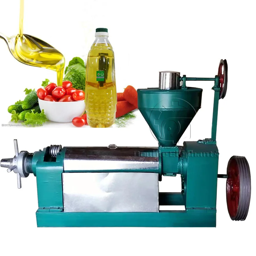 6YL130 Peanut oil expeller Canola industrial automatic oil press machine