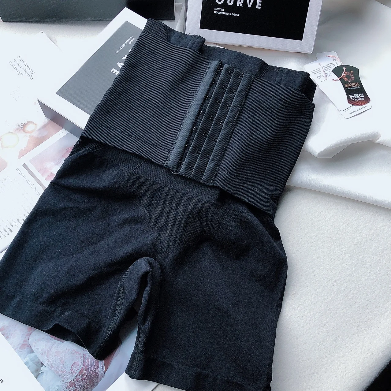 2024 Live Streaming Hot Product High Waist Flat Belly Panties Sheath Waist Reducing Slimming Girdles Panties Underwear for Women