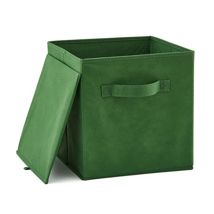 Assorted Colors Storage Bins, Containers, Boxes, Baskets Fabric Foldable Storage Cubes without lid for Household Organization