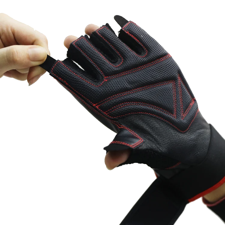  Wholesale Sport Breathable Workout Weightlifting Body Building Gym Gloves for Fitness