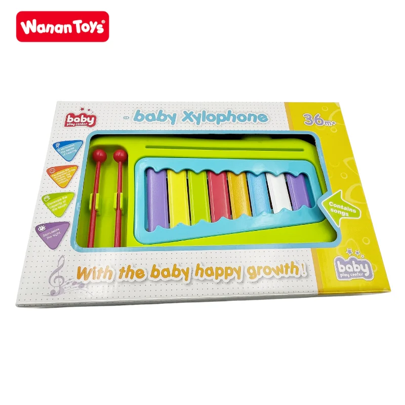 factory direct sale  Musical Instruments Toy Kids Early Educational Musical baby Plastic  portable piano xylophone  toy