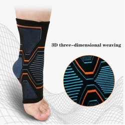 Compression ankle sleeve sport ankle guard printed ankle support