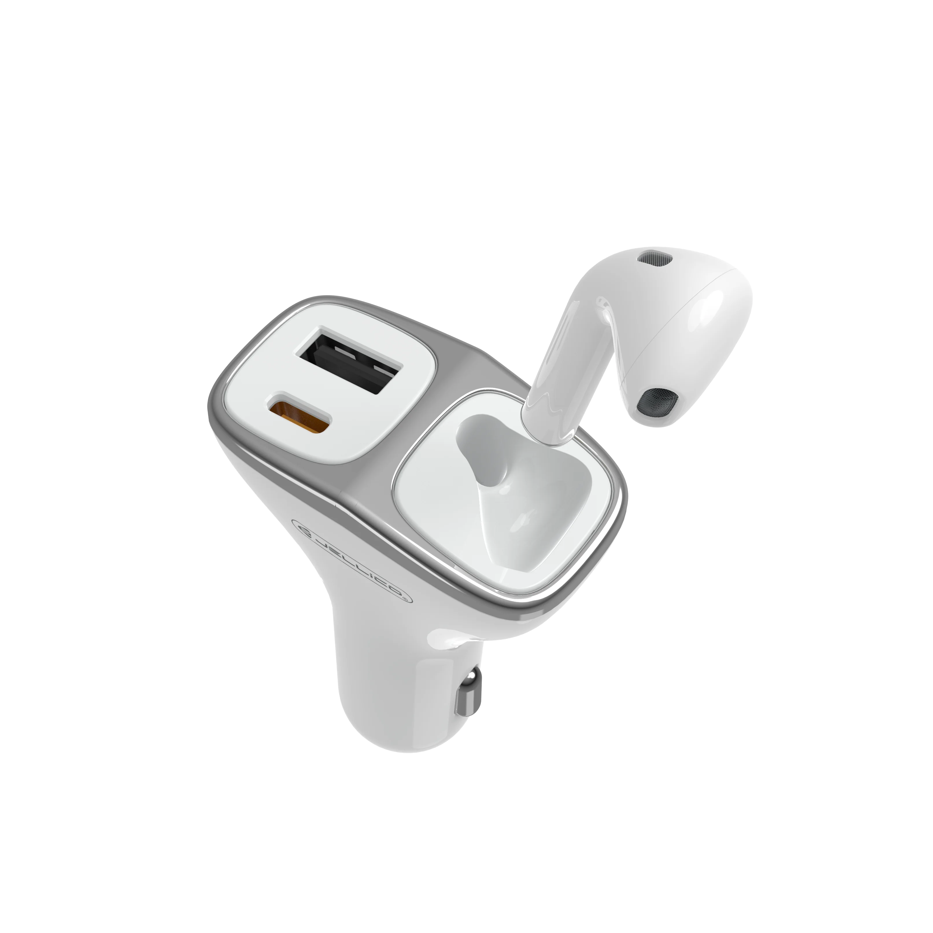  Тренд 2020 Новое поступление usb Автомобильные зарядные устройства PD 18 Вт быстрое зарядное устройство с BT наушниками Беспроводные Наушники
