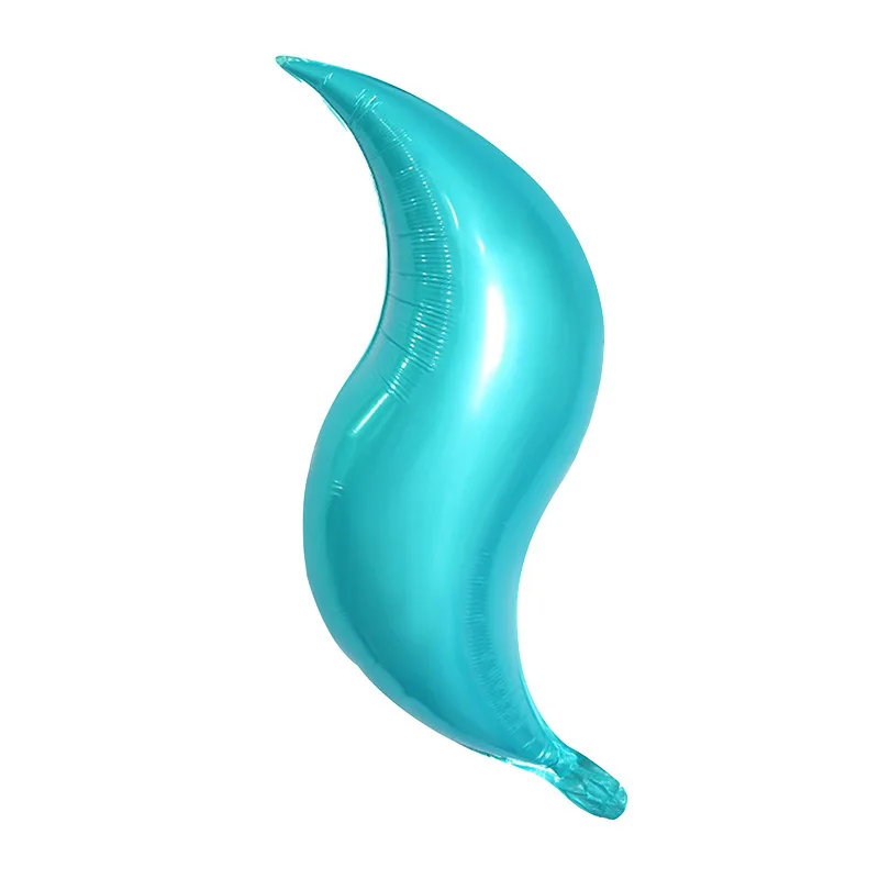 SN Product Manufacturer 24 Inch S-Shaped Fish Kids Foil Balloons Mini Birthday Balloons Decoration For Wedding