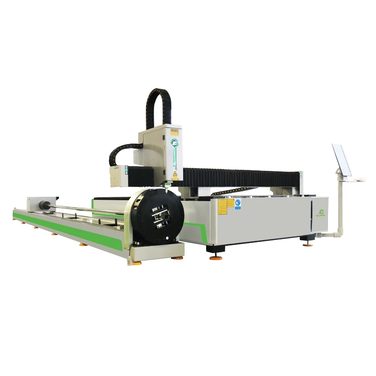 Protective Enclsoed Fiber Laser Cutting Machine for Metal Tube and Plate Laser Cutting Machine  Pipe And Plate Mixed Cutting