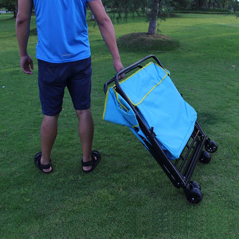 Portable Football Basketball Voleyball Vart Tennis Ball Trolley Sport Ball Cart for GYM Kindergarten