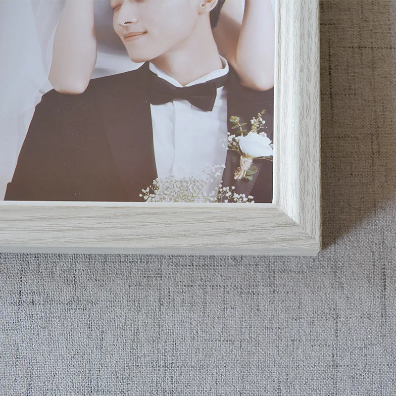 Wholesale white 3d deep display wooden 6x6 8x8 9x9 shadowbox photo picture frames