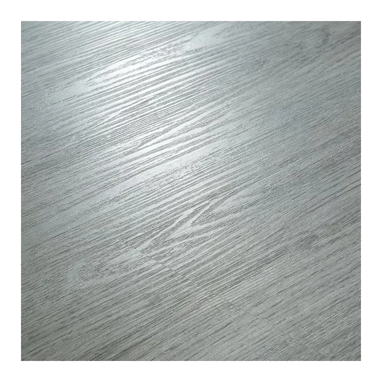 Grey Wood Grain Nonslip 100% Water Proof PVC SPC Floor Luxury Vinyl Indoor