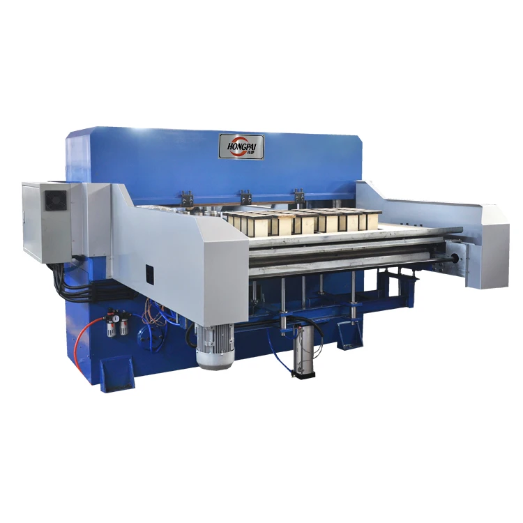 100 tons Honggang four column hydraulic automatic PET packaging tray cutting press machine