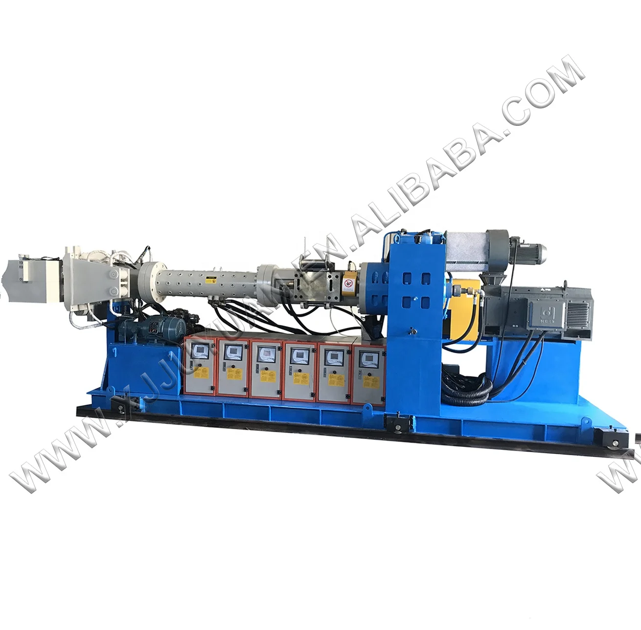 150mm cold feed Rubber Extruder with Hydraulic extrusion head
