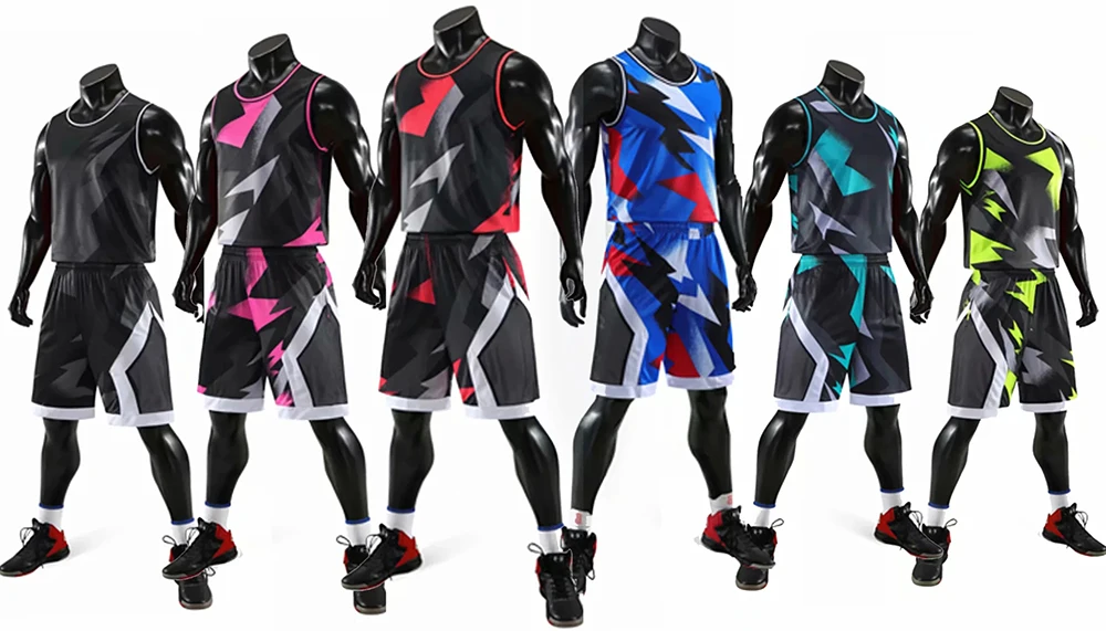 Custom Mens Basketball Shirts Sublimation Basketball Uniforms Professional Throwback Jersey Breathable Basketball Jersey Clothes