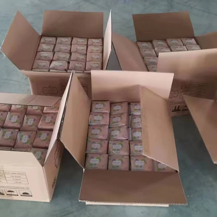 Factory Price Feminine Hygiene Silk Sanitary Pads Clothlike Comfortable Ladies color womens sanitary pads