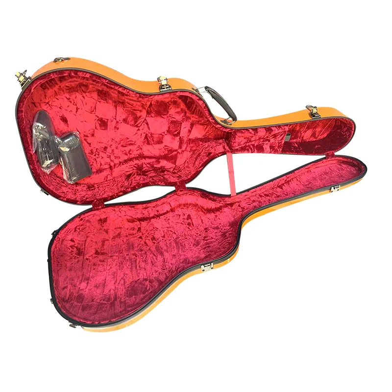 Wholesale price full size durable guitar hard shell guitar case hard for acoustic guitar