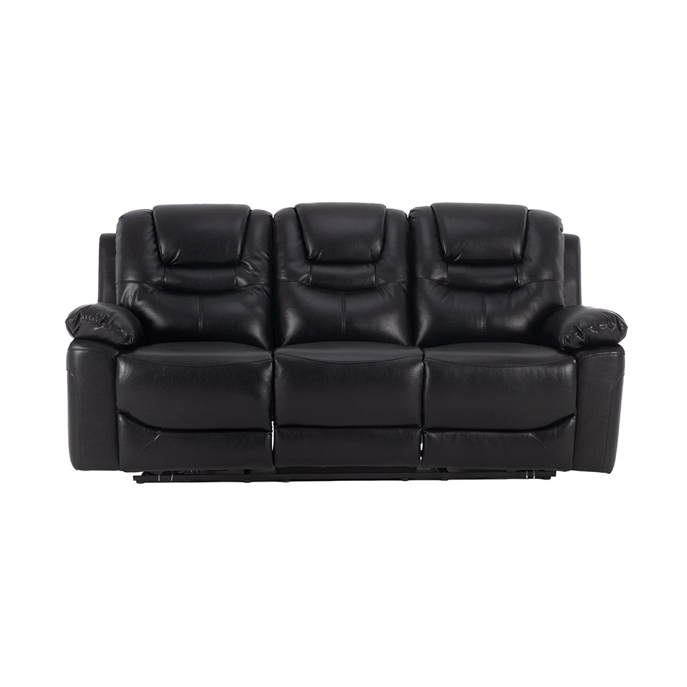 
modern electric leather recliner sofa set 