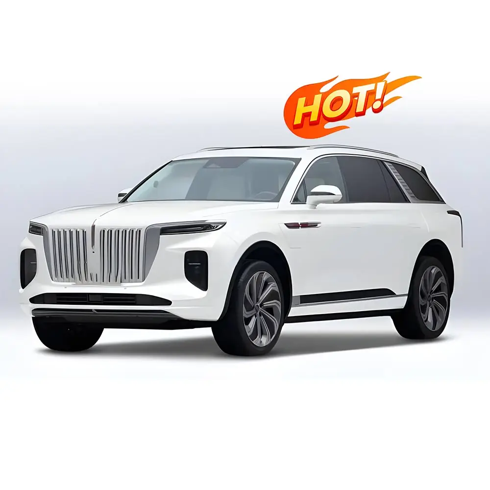 В наличии в Армении, внедорожник hongqi, 7 сидений, новый автомобиль ev NEDC 610 км, новая энергия, автомобиль hongqi