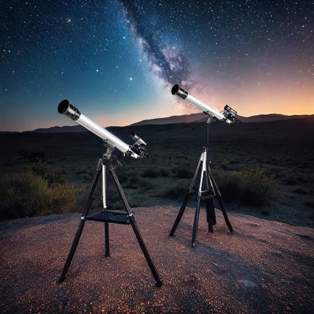 Professional STEM Science Engineering Toys Optical Glass Folding Astronomical Telescope For Kids
