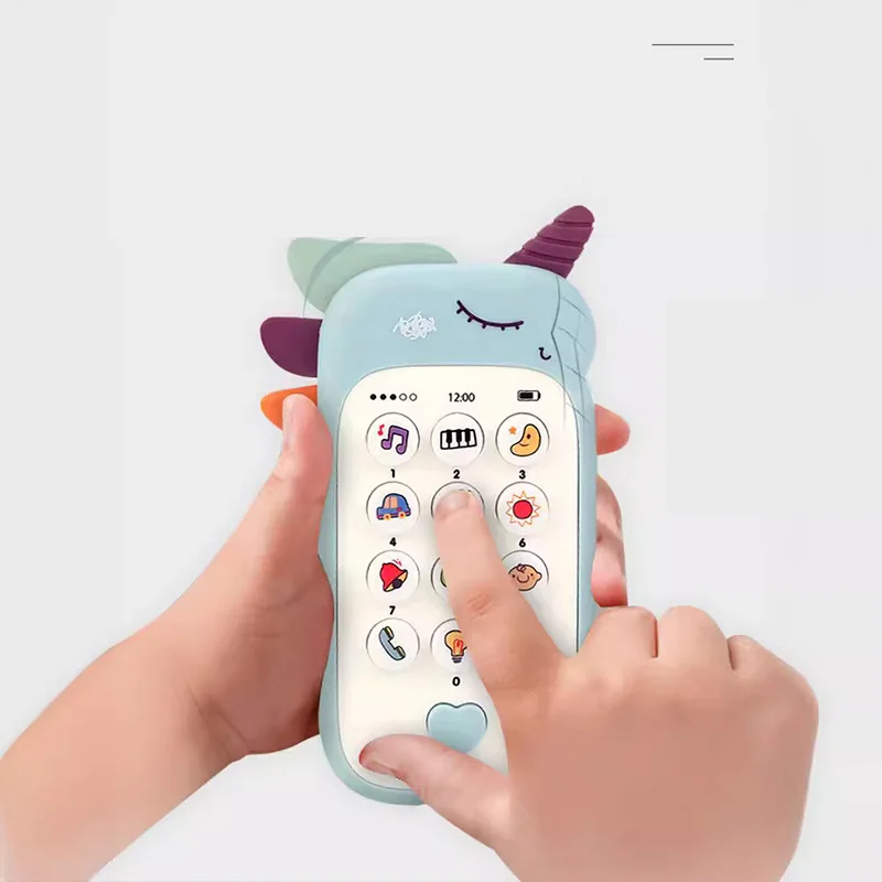 Baby Phone Toy Music Sound Telephone Sleeping Toys With Simulation Phone Kids Infant Early Educational Toy Kids Gifts