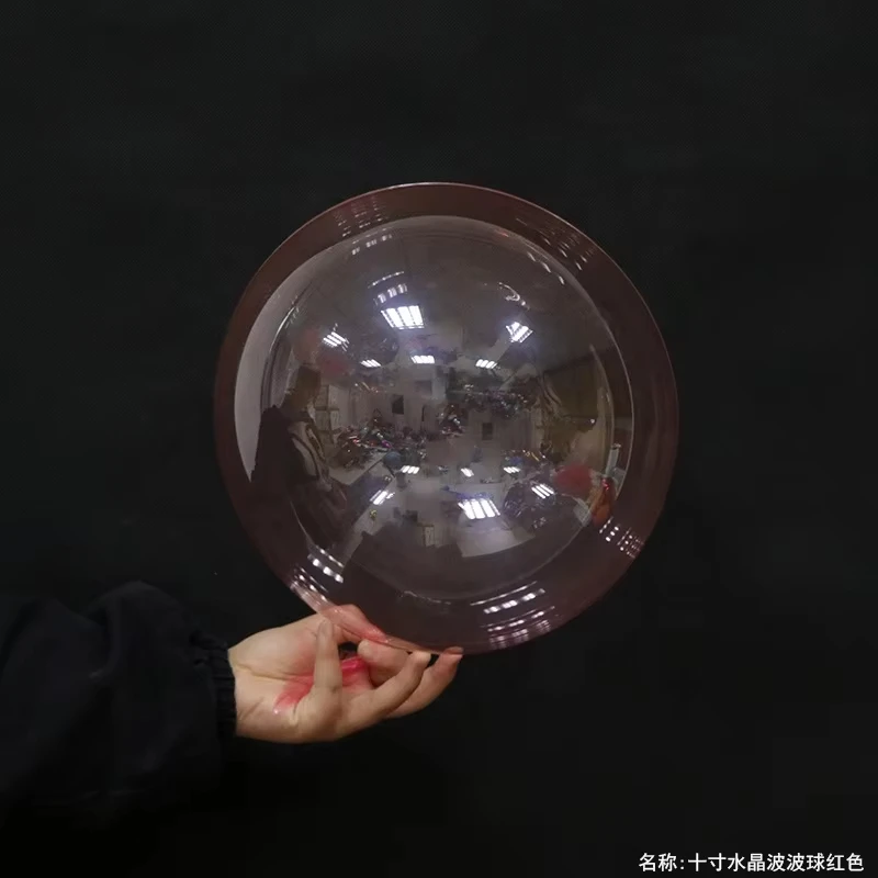 Wholesale Custom 18 Inch BOBO Transparent Light Led Balloons Party Decor Bubble Balloons with Sticks
