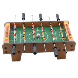 Wholesale indoor football game tabletop children wooden soccer table football game