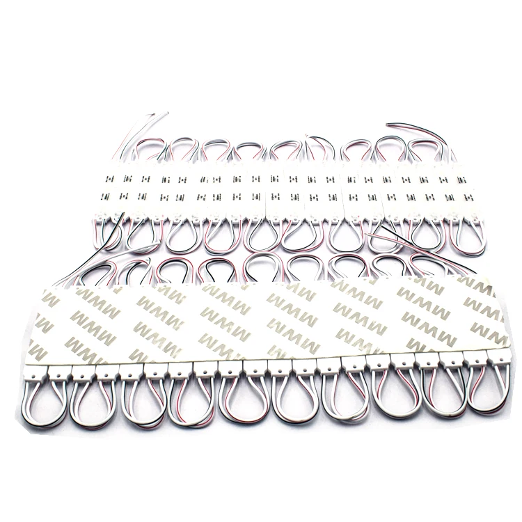 Made in China CE SMD DC 12V 63x13 1.5W High Brightness 3 LEDs 2835 IP68LED Module for Advertising Sign Boxes