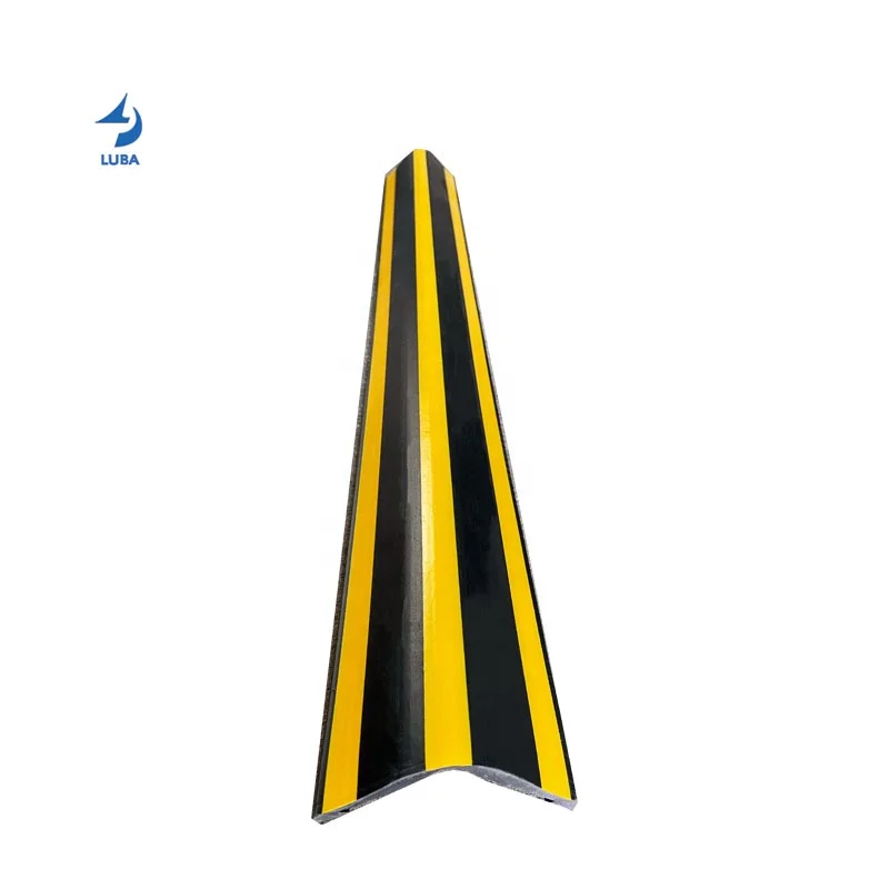 990mm Hot Selling Durable Right Angle Reflective Rubber Corner Guard For Building