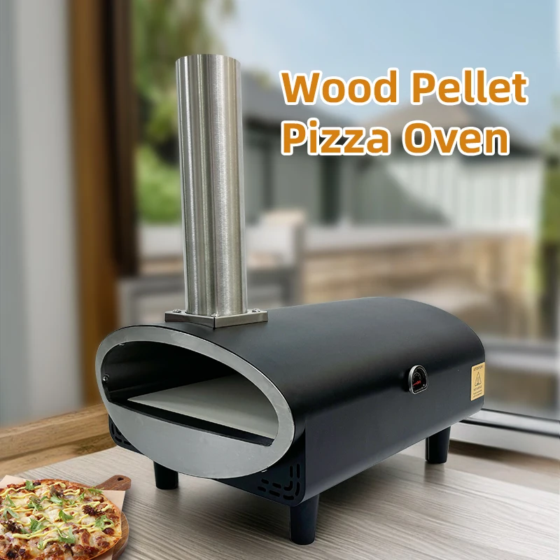 Outdoor Firewood Making Pellet 12 Inch Balcony Portable Pizza Oven for Sale