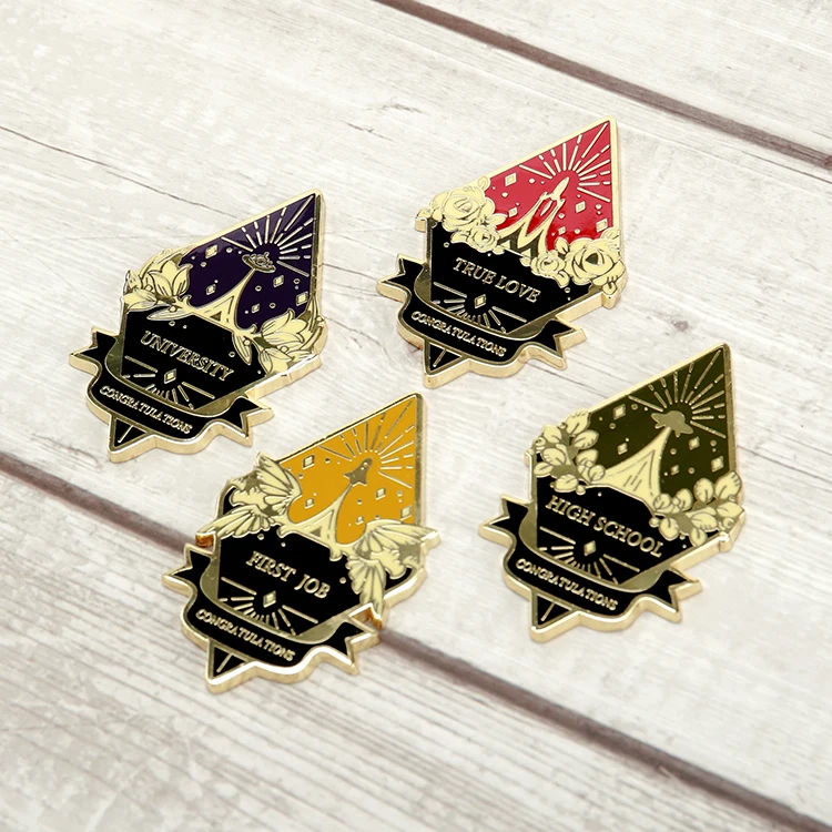 Security Guard Badge Ribbon Badge Materials Print Metal Sports Badges For  Gifts Souvenirs