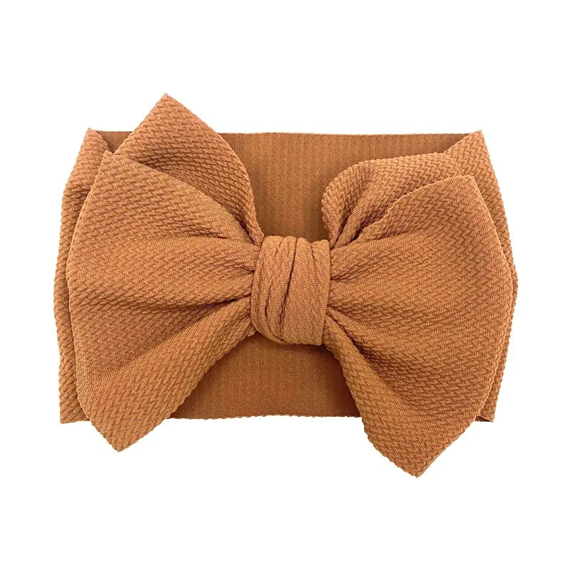Adorable Head Wraps Oversized BOW Baby Headbands Super Soft Big Bow Headband Baby Girl Hair bows