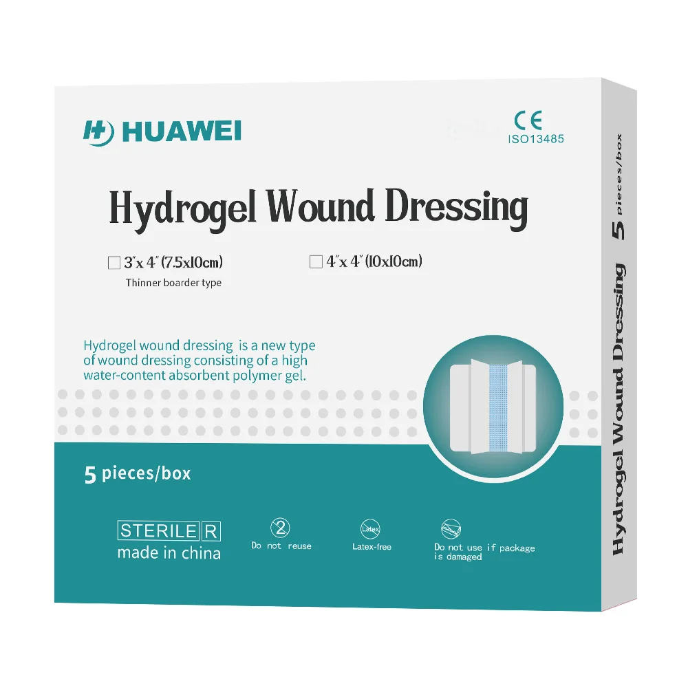 Hydrogel Wound Dressing Huawei Transparent Far Infrared Medical Materials