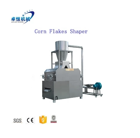 Small investment puffed snack food corn flake making machine production line