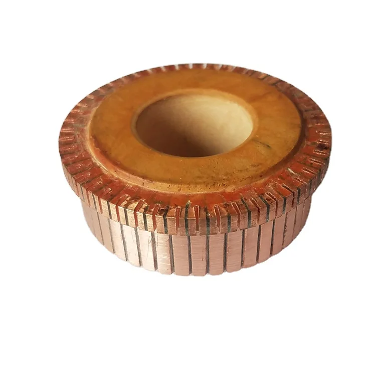 High quality low price new design power tools spare parts dc motor commutators