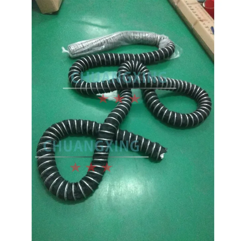 
Professional fiberglass High Temperature Resistance Flexible Duct ventilation hose 