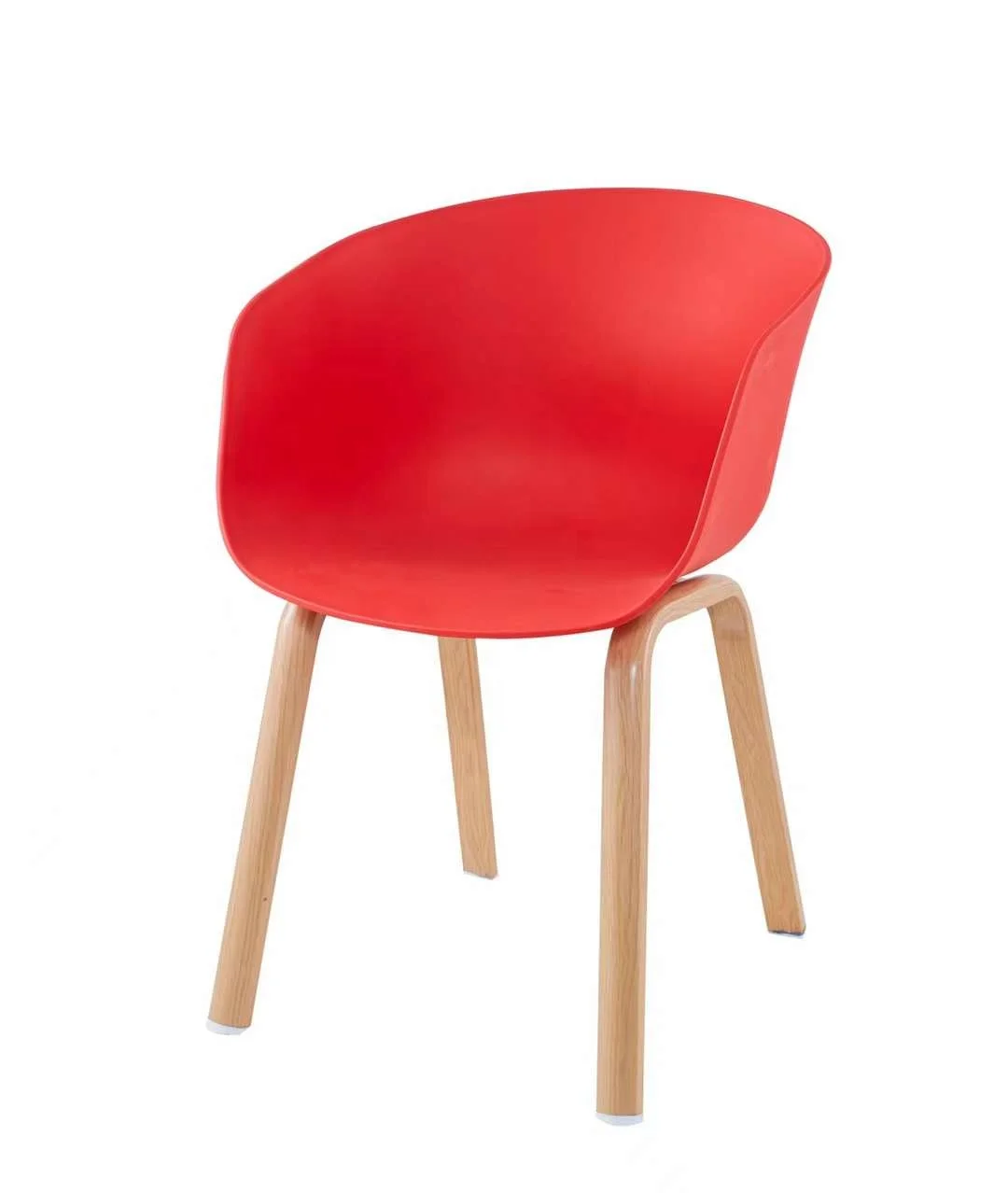 modern plastic seat metal frame leisure dining chair living room coffee armchair