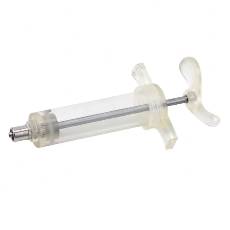 Plain 20ml TPX reusable veterinary syringe plastic veterinary syringe tpx