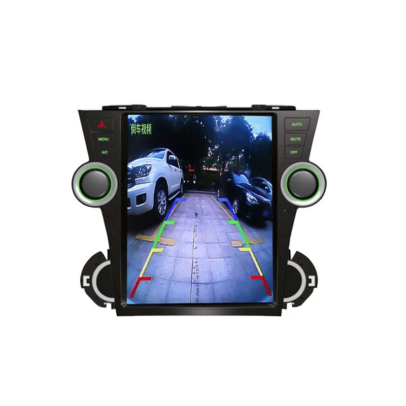  ОЗУ 2 ГБ Android 10 Автомобильный DVD автомобильный радиоплеер для Toyota Highlander 2009-2012 2013 радио GPS навигация Мультимедиа WIFI