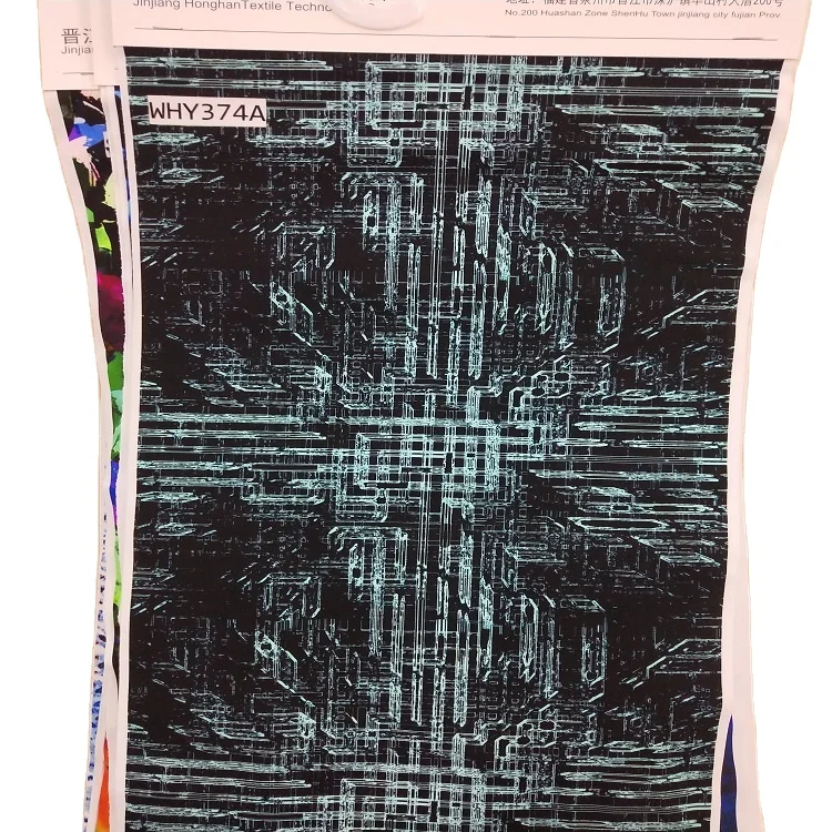 
Digital Printed 82 polyester 18 spandex fabric for Women Sportswear  (60653777494)