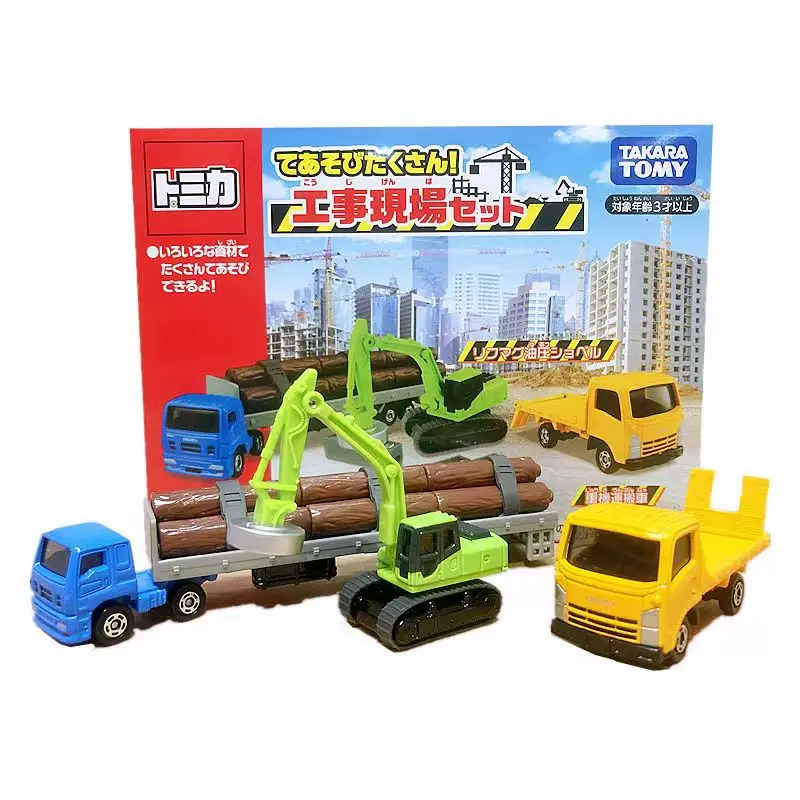 Tomica подарочный набор инженерный автомобиль гоночная Полицейская машина игрушки для мальчиков и девочек подарок модель автомобиля автомобили детей