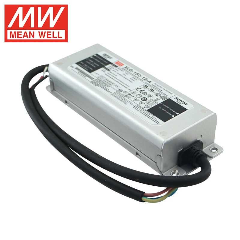 MEAN WELL XLG-150-12-A Active PFC Function Class 2 power unit Metal Case IP67 Led Driver