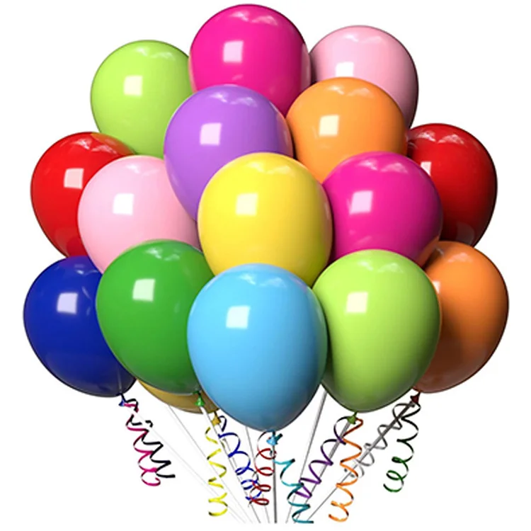 12 Inch Wholesale Party Balloon Sets 50pcs/bag Latex balloons for decorations