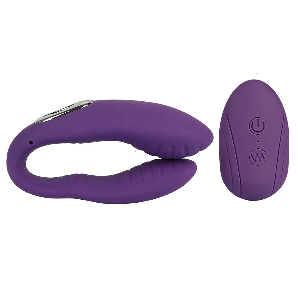 Waterproof Silicone Dual Couple Vibrator Remote Control Vibrators For Couples Adult Sex Toys