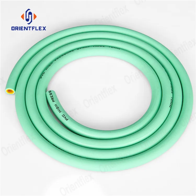 20 Bar High Pressure 1 1/2In 3 Layers Braided Power Agricultural Pvc Spray Soft Hose 8.5Mm 50Bar Wp