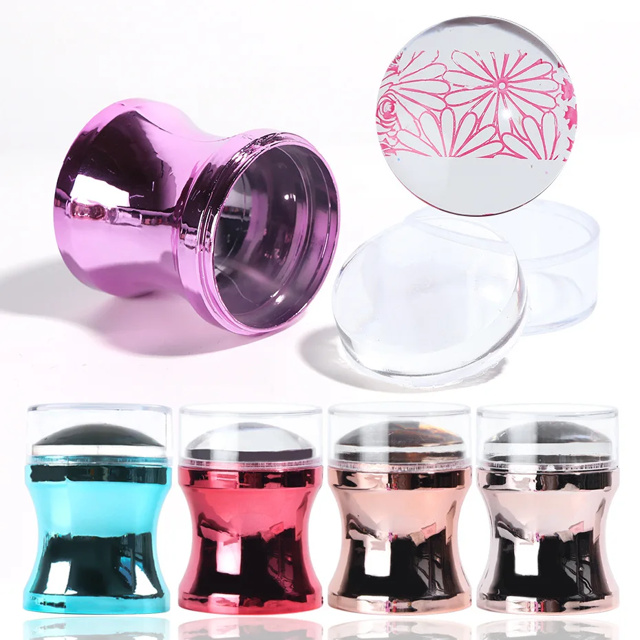 Professional Printing Art Stamping Plate Manicure nail art stamper silicon nail stamper for Nails Art