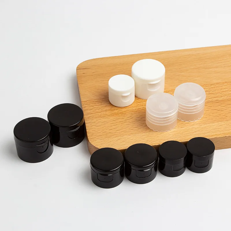 24/410 Big Head Dome Butterfly Cover Daily Body Lotion PP Mushroom Flip Top Cap Bottle Closures & Lids