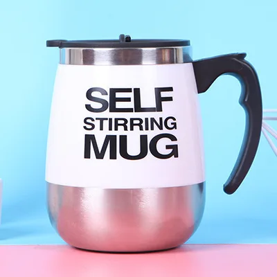 Stainless Steel Insulated Coffee Auto Magnetic Mug automatic self stirring cup mixing coffee mug