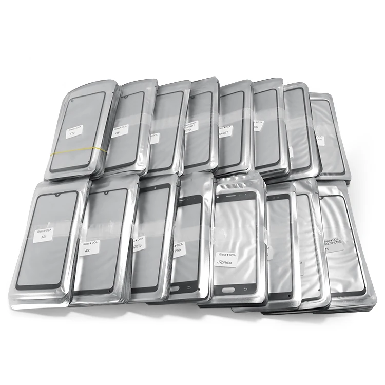 Стеклянный объектив внешнего экрана vidrio delantero con oca для huawei oca glass