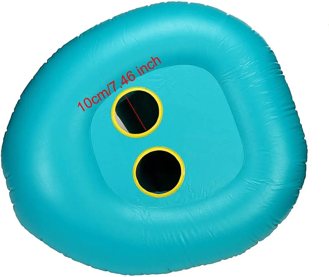 Baby Inflatable Swimming Float Ring PVC Lying Water Seat Boat Sunshade Pool Mattress with Canopy Kid Gift for Kids